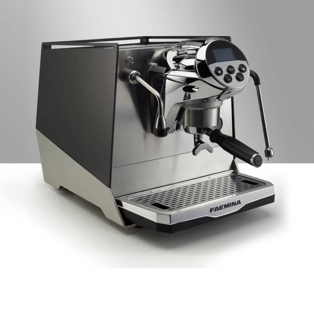 Faema FAEMINA A1 Urban 5P - Dualboiler Kaffeemaschine, 5 Tasten, 2,5l Wassertank, AutoSteam, App-Steuerung, elegantes Design, Made in Italy