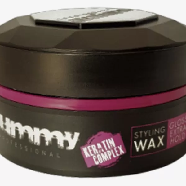 Fonex Gummy Styling Wax Extra Gloss 150 ml - Hoogglans Haarwax voor Textuur & Controle - Shaper & Shine voor Glanzend Haar