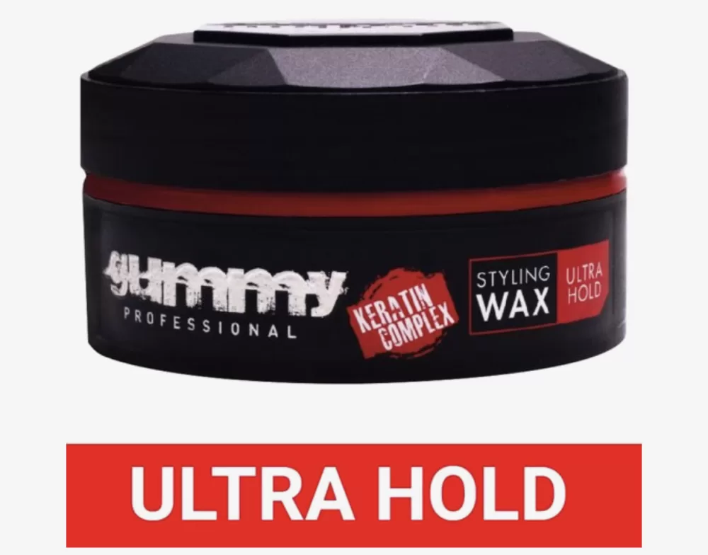 Fonex Gummy Styling Wax Ultra Hold 150ml – Perfect voor Messy Kapsels & Krullen, Voor Vochtig & Droog Haar, Langdurige Fixatie