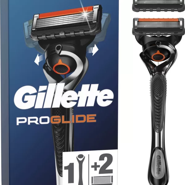 Gillette Proglide Rasierer für Männer – 1 Scheermesser mit 2 hochwertigen Scheermesjes – Präzise & sanfte Rasur