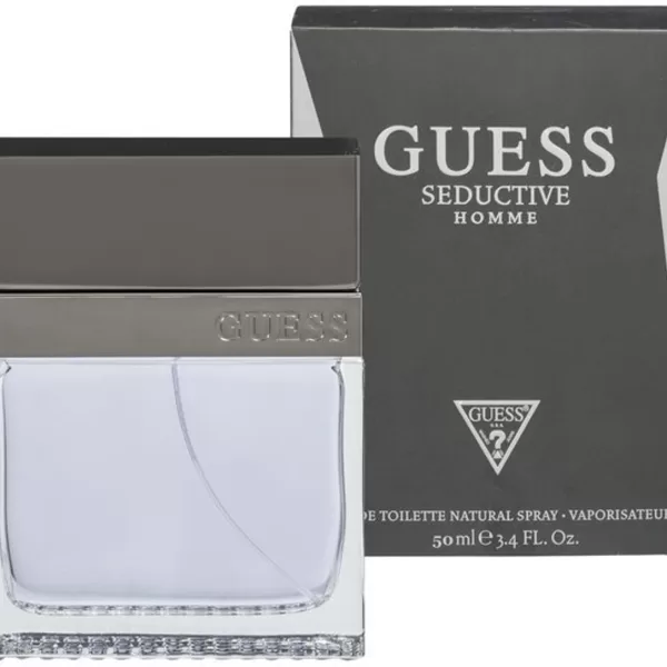 Guess Seductive Men Eau de Toilette 50 ml - Houtachtige geur, verleidelijk parfum voor mannen, perfect cadeau voor elke gelegenheid