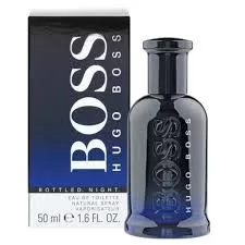 Hugo Boss Bottled Night Eau de Toilette Spray 50 ml - Männlicher Duft, Eleganz & Frische, Ideal für Abendanlässe