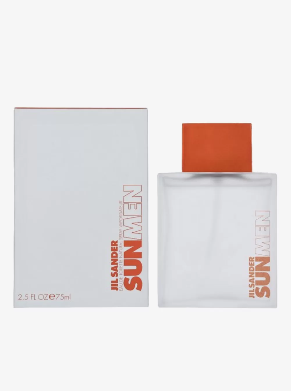 Jil Sander Sun Eau de Toilette 75 ml für Herren – Frisches & Sinnliches Parfum mit Hölzern, Bergamot, Kardamom & Muskus – Ideal für den Sommer