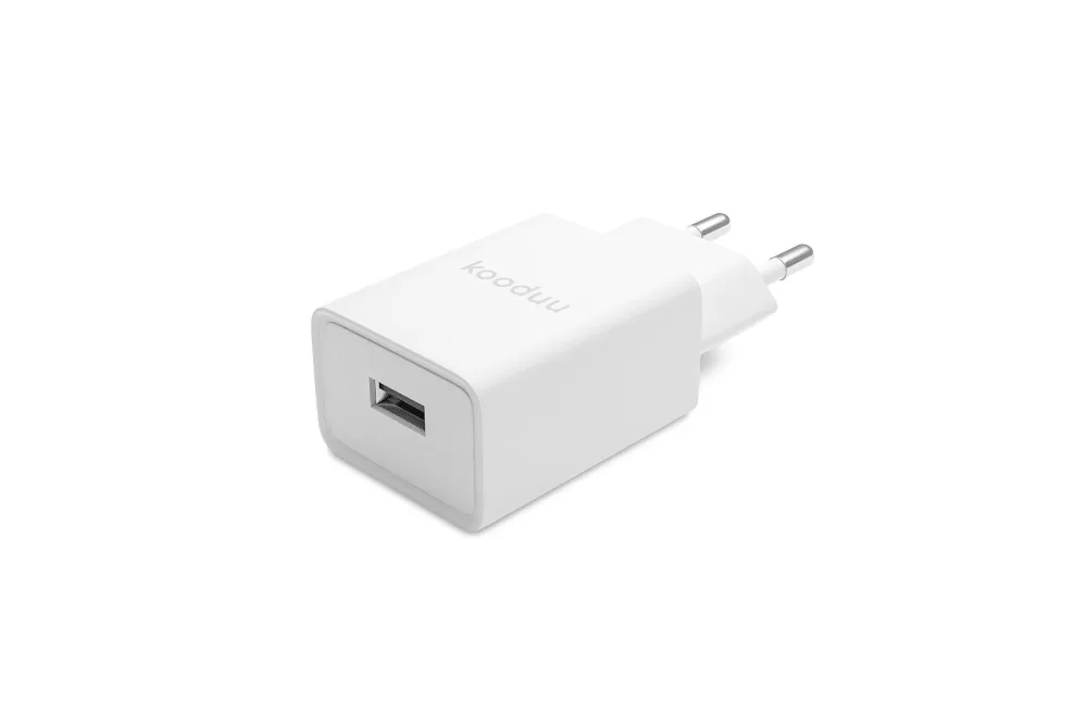 Kooduu USB-A Ladegerät Adapter – Schnelles & effizientes Aufladen für Kooduu Produkte, ohne Kabel, kompakt und zuverlässig