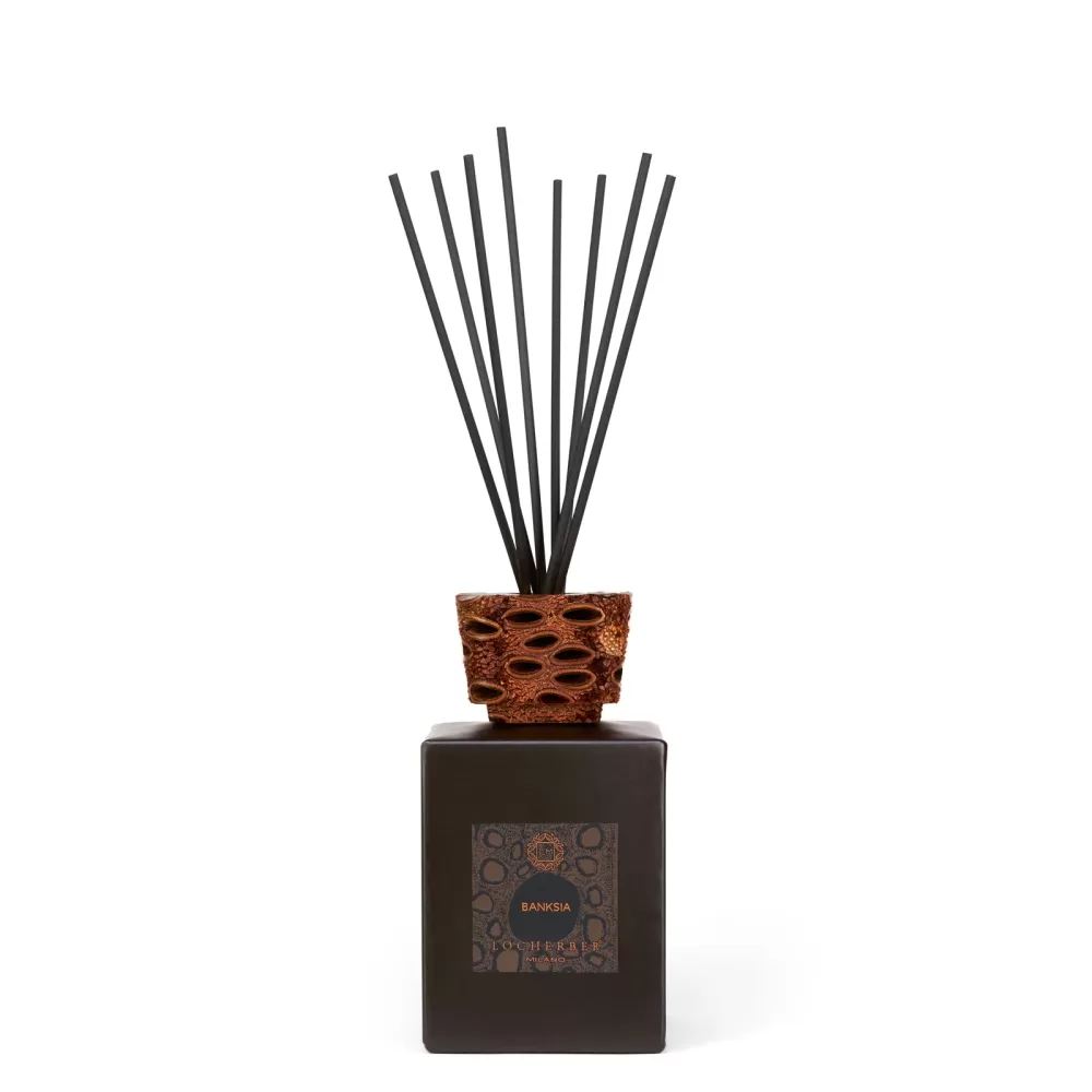 Locherber Milano Banksia Diffuser 1000 ml | Skyline Collection | Aromatischer Raumduft mit Eukalyptus, Grapefruit & Holznoten