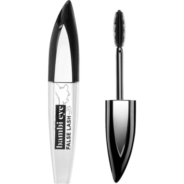 L’Oréal Bambi False Lash Mascara 01 Extra Black – Volume, Krul, Voor Gevoelige Ogen, Klontvrij, Zijdenzacht, Dermatologisch Getest