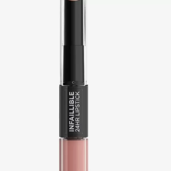 L'Oréal Infaillible 24H Lippenstift 803 Eternally Exposed 5.7 ml - Langhaltende, intensive Farbe, nicht abfärbend, mit pflegendem Balsam