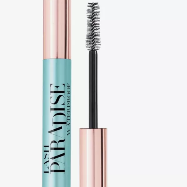 L’Oréal Paris Lash Paradise Waterproof Mascara 6,4 ml – Onweerstaanbaar Volume, Spectaculaire Lengte, Geschikt voor Gevoelige Ogen, Met Castorolie