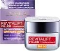 L’Oréal Paris Revitalift Filler Anti-Aging Dagcrème SPF50 - 50ml - Huidverzorging met Hyaluronzuur voor Volle Huid & Rimpelvulling