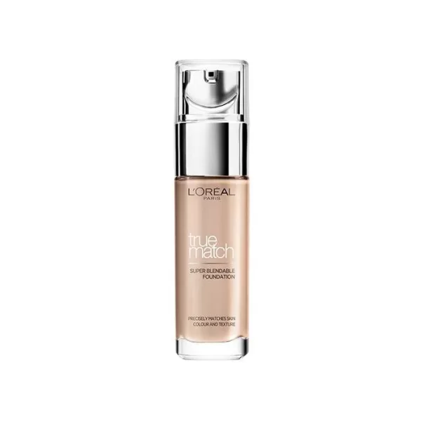 L’Oréal Paris True Match Foundation 4D/W - Naturdore - Perfekte Deckkraft für einen strahlenden Teint, 30ml, Make-up für alle Hauttypen