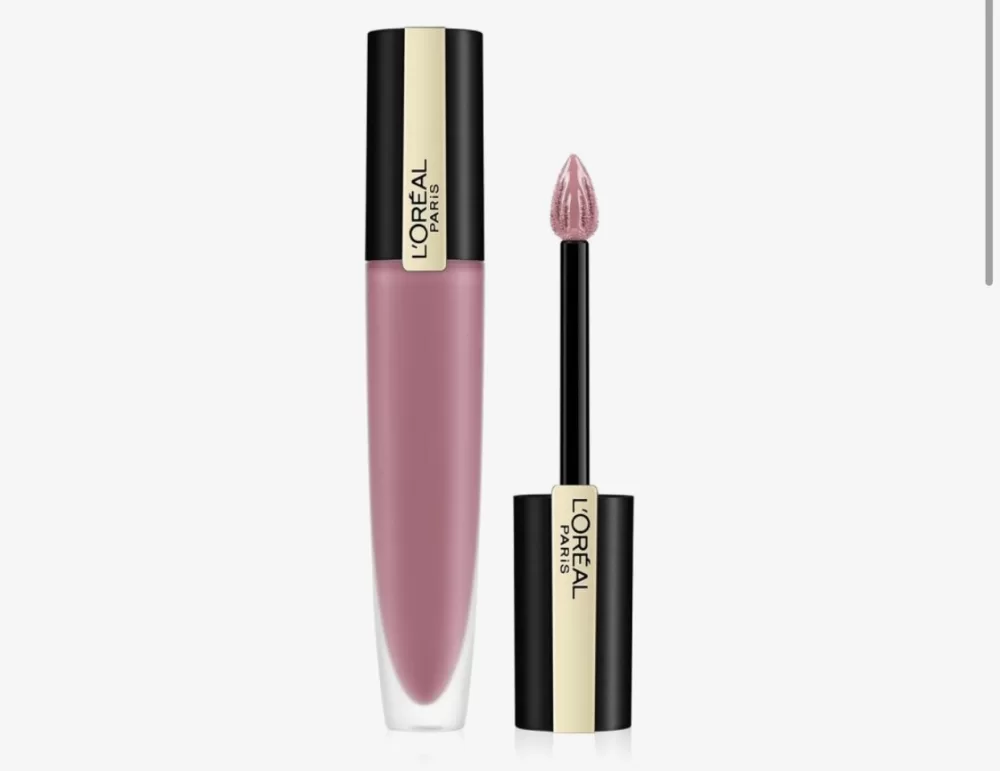 L'Oréal Briljant Signature Matte Lippenstift - 105 I Rule, Roze, 7 ml, Hochwertige Make-Up für Frauen, Mattes Finish