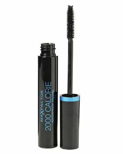 Max Factor 2000 Calorie Waterproof Mascara - Schwarz, Volumen, langlebig, wischfest für voluminöse Wimpern, ideales Make-up Essential