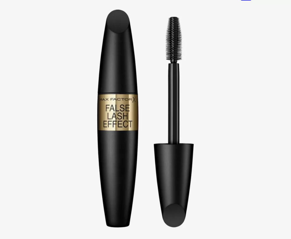 Max Factor False Lash Effect Mascara - Zwart, Groot Borsteltje, Longlasting Volume, Perfecte Separatie voor Glamourous Wimpers