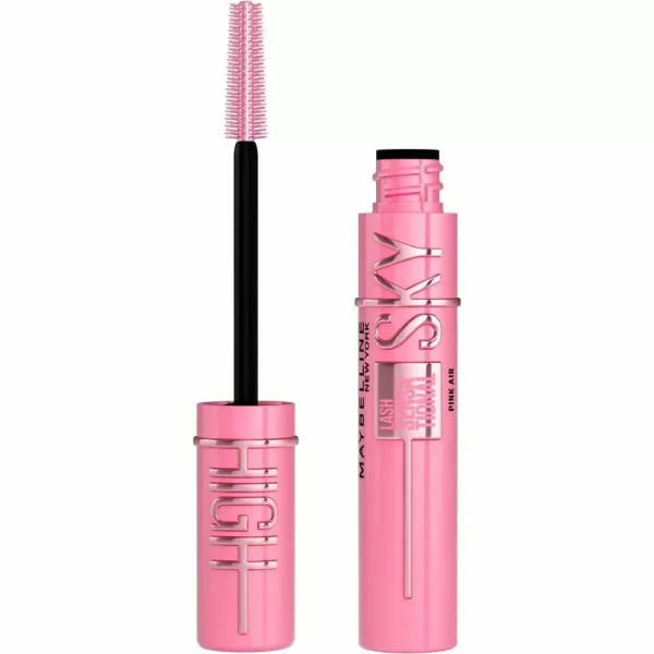 Maybelline Lash Sensational Sky High Mascara Pink Air - 3 Stuks, 7,2 ml | Intense Lengte, Volume, Water- en Smudgeproof Effect