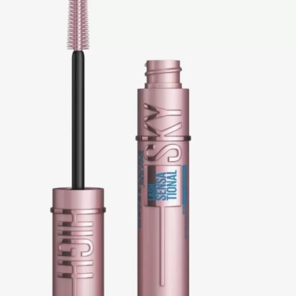 Maybelline Lash Sensational Sky High Waterproof Mascara - Zwart, 6ml - Lengte & Volume voor natuurlijke wimpers - Geschikt voor gevoelige ogen