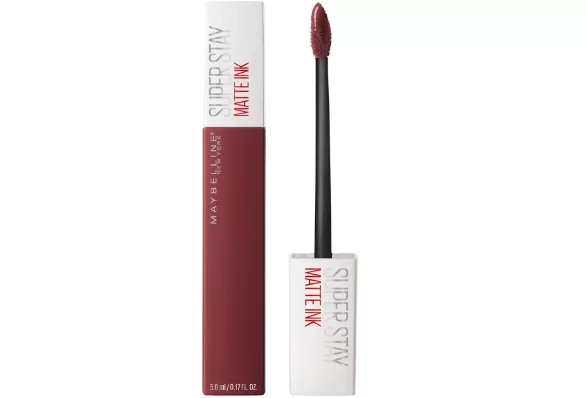 Maybelline SuperStay Matte Ink Lipstick 50 Voyager - Rode, Langhoudende Liquid Lippenstift, 5ml, 16 uur, Transferproof, Matte Finish