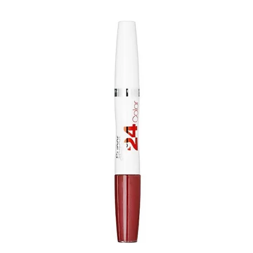 Maybelline SuperStay 24H Color Lipstick 340 Absolute Plum - Langdurige, hydraterende lippenkleur, niet afgevend, met verzorgende balsem.