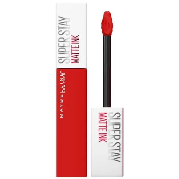 Maybelline SuperStay Matte Ink Lippenstift 320 Individualist - Langhoudend, Ultramatte Rood, Tot 16 Uur, Smudgeproof & Transferproof