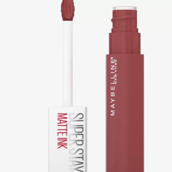 Maybelline SuperStay Matte Ink Lipstick 170 Initiator - Roze Langhoudende Lippenstift voor Perfecte Matte Finish