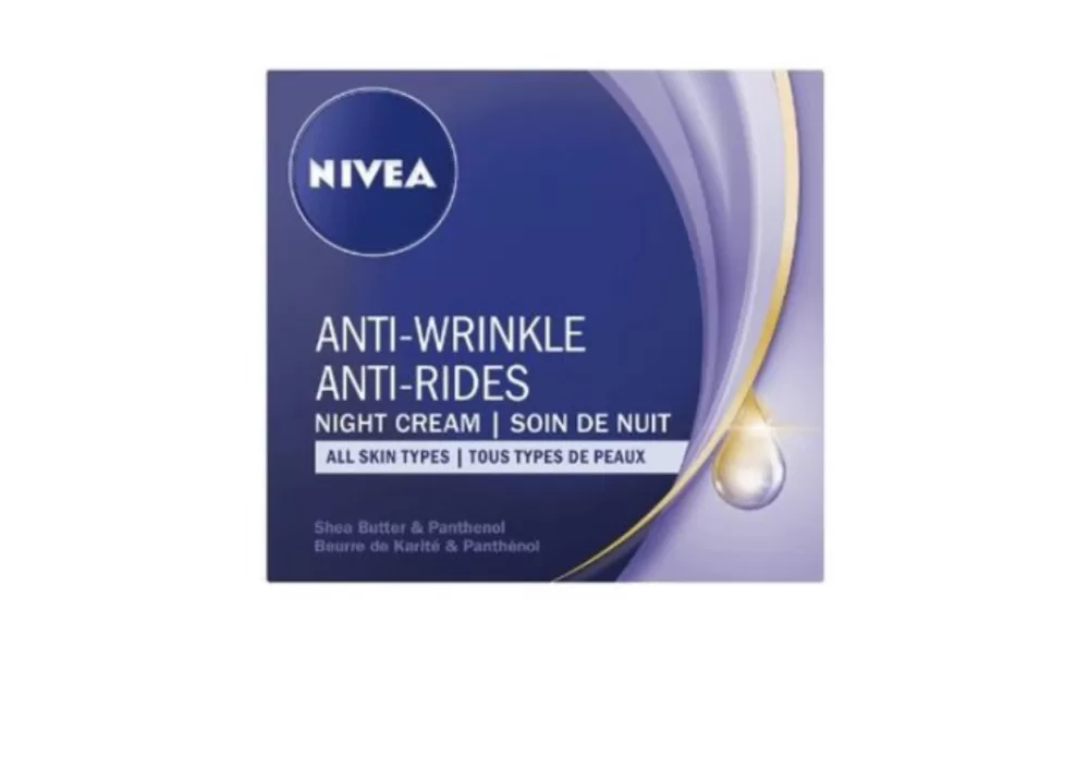 Nivea Anti-Wrinkle Night Cream 50ml für 35+ Haut - Feuchtigkeitspflege gegen Falten, Regeneration über Nacht