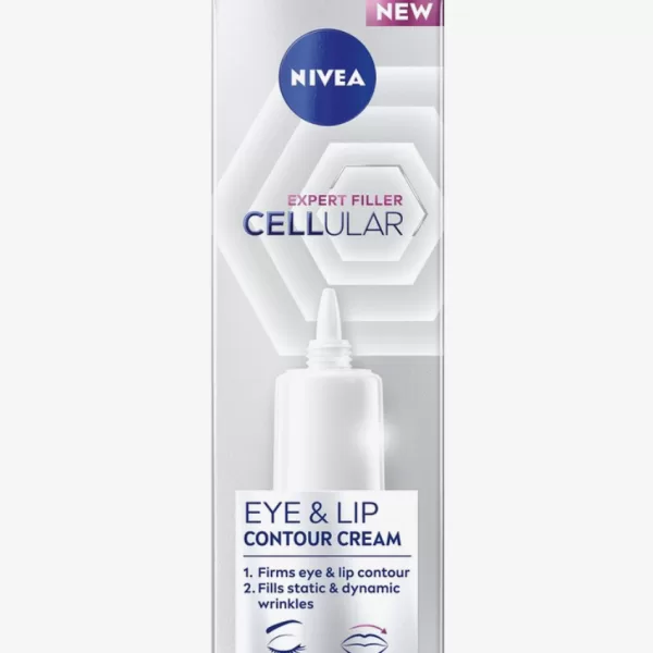 NIVEA CELLular Anti-Age Oogcrème 15ml – Vermindert Rimpels, Verstevigt, Hydrateert & Verfrist Huid rondom de Ogen