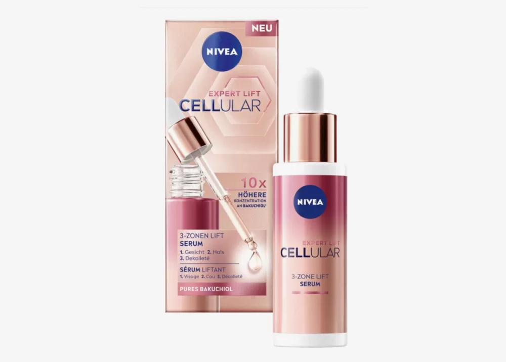 NIVEA Cellular Expert Lift Serum 30 ml - Verstevigend voor Gezicht, Hals & Décolleté, Stimuleert Celvernieuwing, Vermindert Rimpels, Dermatologisch Goedgekeurd