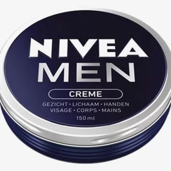 Nivea Men Creme 150ml – Hydratierende Bodycreme für Gesicht, Körper & Hände, nicht fettend, schnell einziehend, für trockene Haut