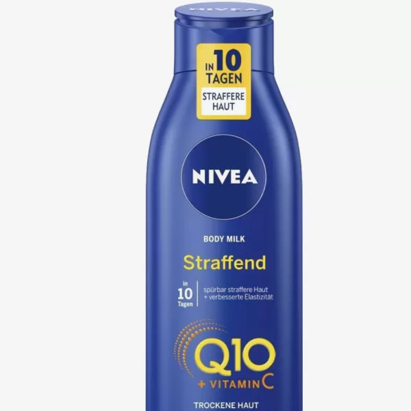 Nivea Q10 Energy+ Huid Versterkende Body Milk 400ml - Hydraterende en Elasticiteitsverbeterende Lotion voor Droge Huid