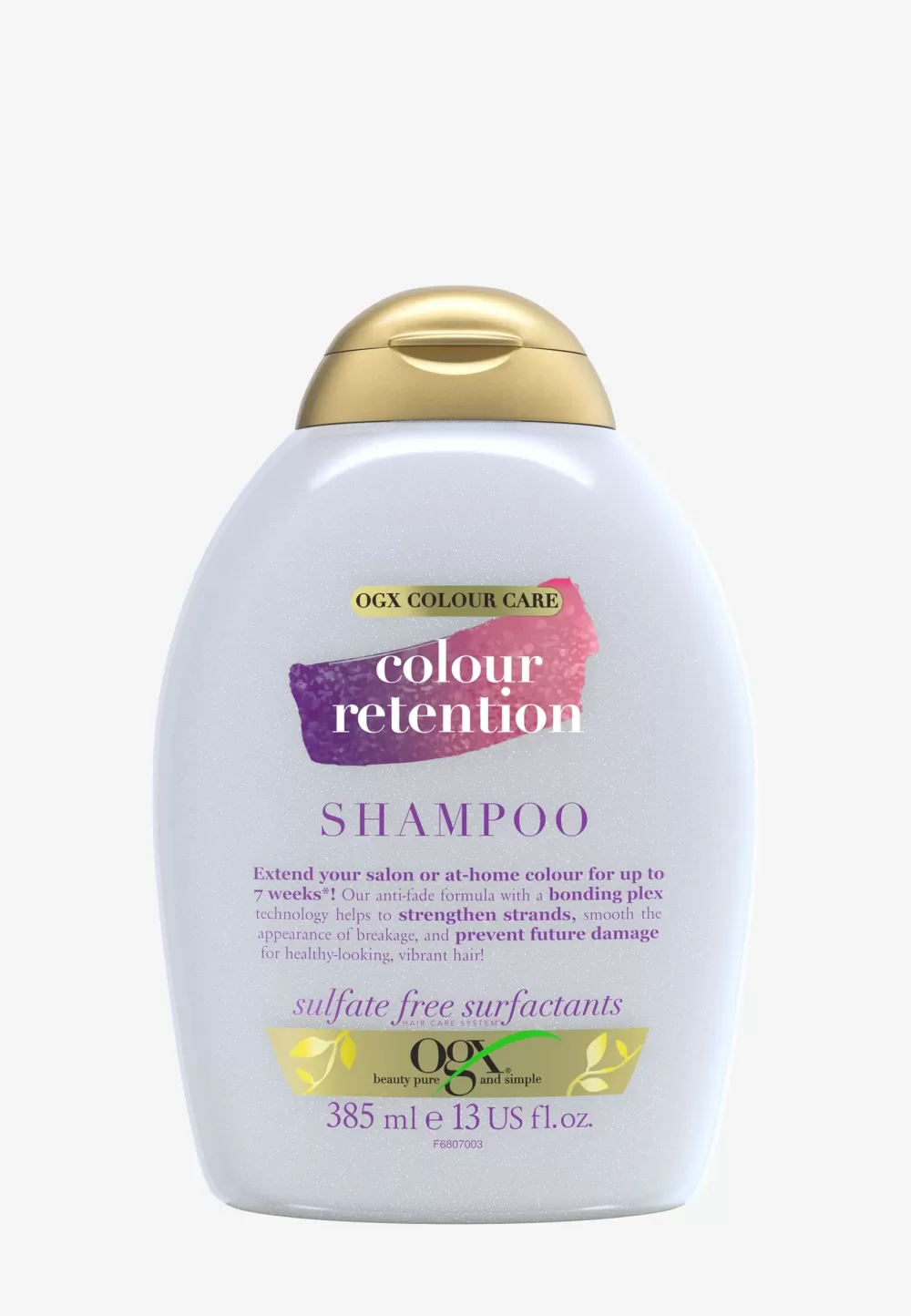 OGX Colour Care Retention Shampoo 385ml – 3 Stuks – Kleurbehoud tot 4 weken – UV-bescherming – Gezond en levendig haar