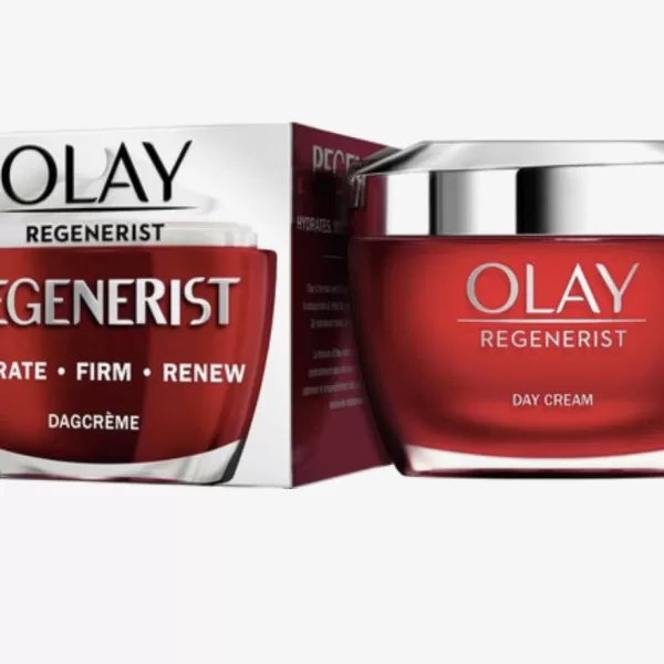 Olay Regenerist 3-Zone Anti-Aging Dagcrème 50ml - Verstevigt, verjongt & vermindert rimpels rondom ogen, kaaklijn en hals