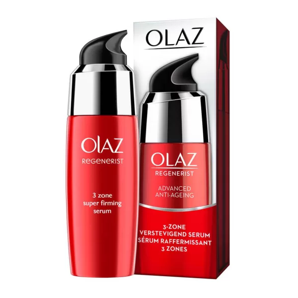 Olay Regenerist Ultra Verstevigend Dagserum 50 ML - Anti-Veroudering, Verstevigt & Verbetert Elasticiteit, Vitamine B3 & Peptiden, Voor Alle Huidtypes