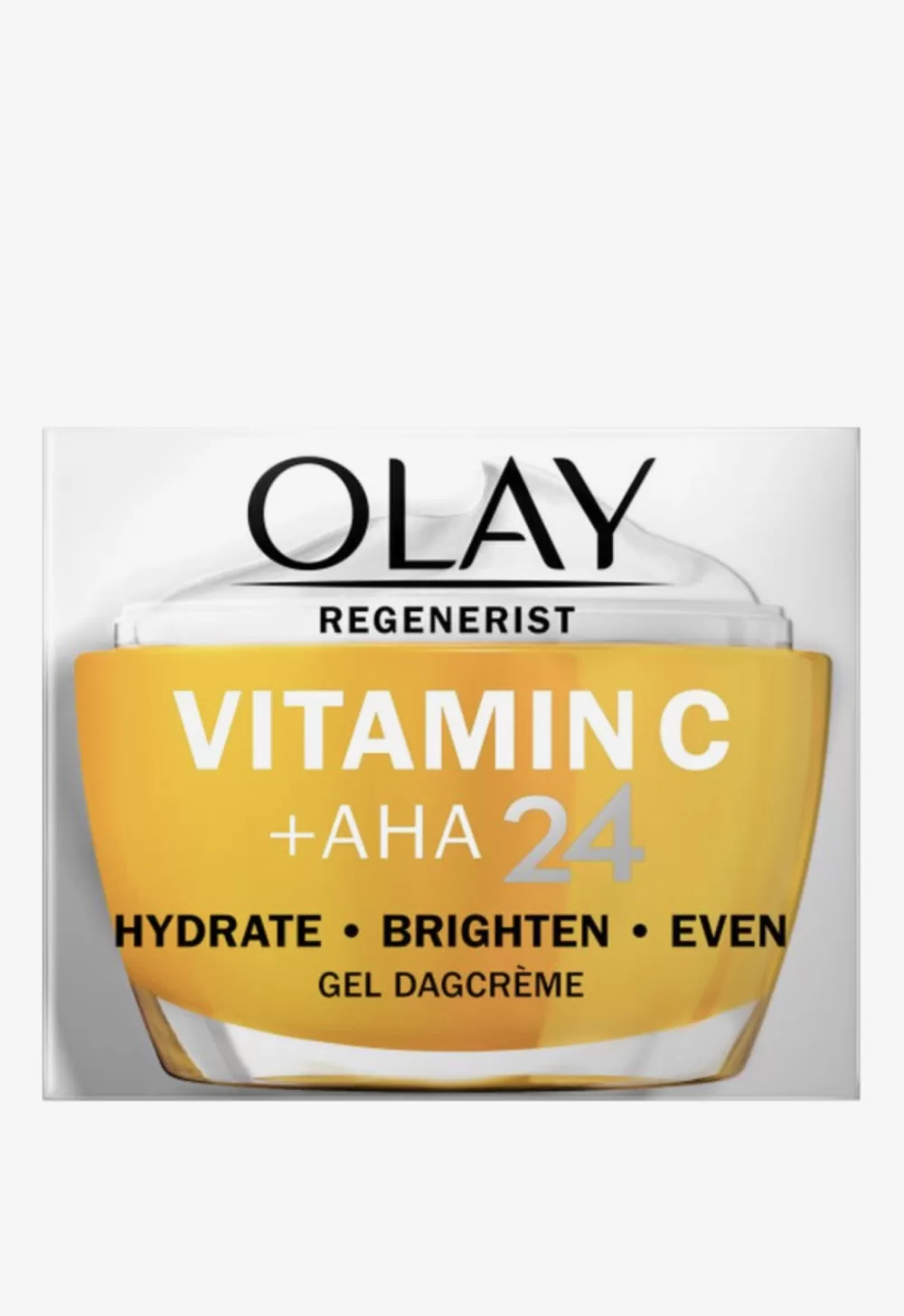 Olay Vitamine C + AHA24 Tagescreme - Aufhellende Feuchtigkeitspflege für strahlende Haut, Anti-Aging, 50 ml