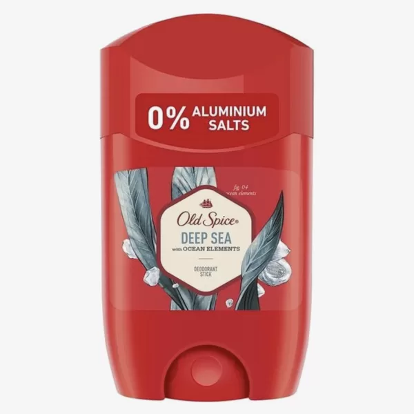 Old Spice Deep Sea Deodorant Stick 50ml - Unisex, Frisch & Langanhaltend, Duft für Männer und Frauen, Anti-Transpirant, Pflegeprodukte