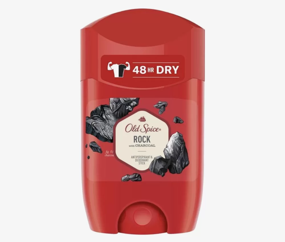 Old Spice Rock Deo Stick 50ml – Lang anhaltender Schutz, frischer Duft für Männer, Hautpflege, Antitranspirant, Körperpflege