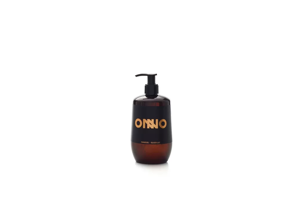 Onno Black Lily Handgel 500 ml – Vegan, pH-neutral, mit Oud-Holz, Patchouli & Leder – Paraben- & Sulfatfrei, 95% biologisch abbaubar