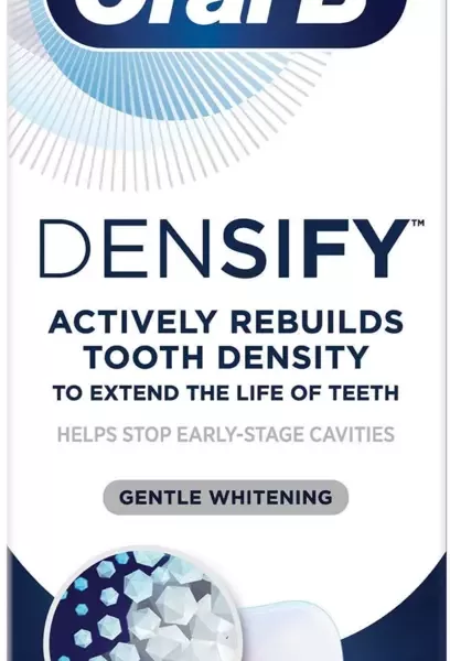 Oral-B Densify Gentle Whitening Zahnpasta 75 ml (12er Pack) - Stärkt Zähne, remineralisiert und schützt Zahnschmelz, sanfte Aufhellung