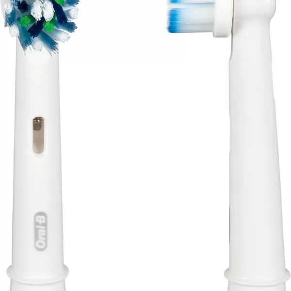 Oral-B Vitality CrossAction Tandenborstel Starterpack met 2 Opzetborstels - Zacht en Grondig Poetsen, Inclusief Timer, Ideaal voor Gezinnen