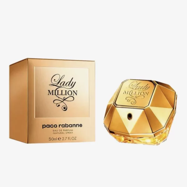 Paco Rabanne Lady Million Eau de Parfum 30 ml – Bloemige, frisse geur voor dames – Luxe gouden flacon, perfect als cadeau