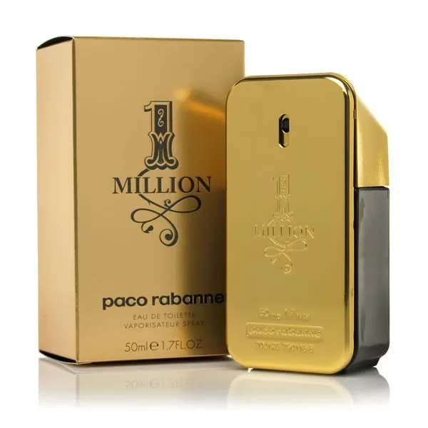 Paco Rabanne One Million EDT Spray 50 ml - Herrenparfum, frischer Duft, eleganter Duft für den modernen Mann, ideal für Alltag und besondere Anlässe.