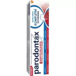 Paradontax Extra Fresh Complete Protection Zahnpasta 75 ml – Für gesundes Zahnfleisch, starke Zähne, 8 Vorteile, nicht für Kinder unter 12 Jahren