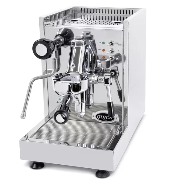 Quick Mill La Certa 0975 EVO Kaffeemaschine - 1-Kreis-System, E61 Brühgruppe, Edelstahl, 3L Wassertank, Dampflanze, kompakt, 2350W