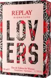 Replay Signature Lovers Eau de Toilette für Frauen - 50 ml, blumige Duftkomposition mit Bergamot, Jasmin, Vanille & Amberholz