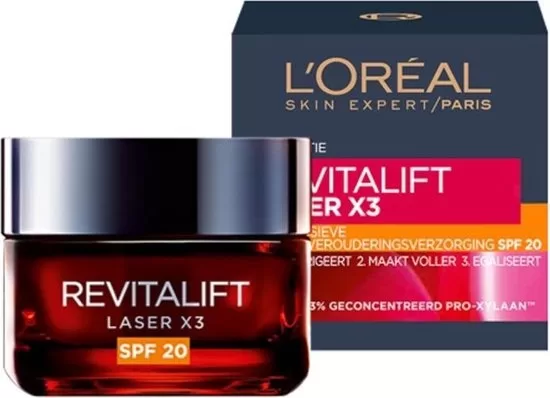 RevitaliftRevitalift Laser X3 anti-rimpel dagcrème SPF 20