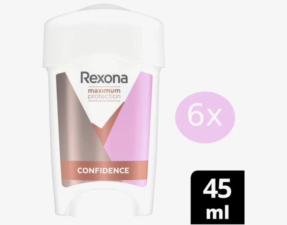 Rexona Deodorant Stick Women Maximum Protection - Voordeelverpakking 6x 45ml - 96u Zweetbescherming, Fris en Droog