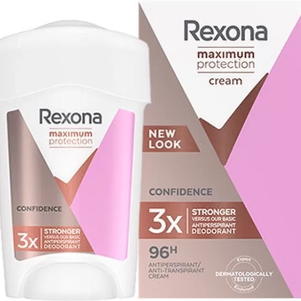 Rexona Women Maximum Protection Anti-transpirant Stick - 45 ml x 3, 96 uur bescherming, alcoholvrij, dermatologisch getest, frisse geur