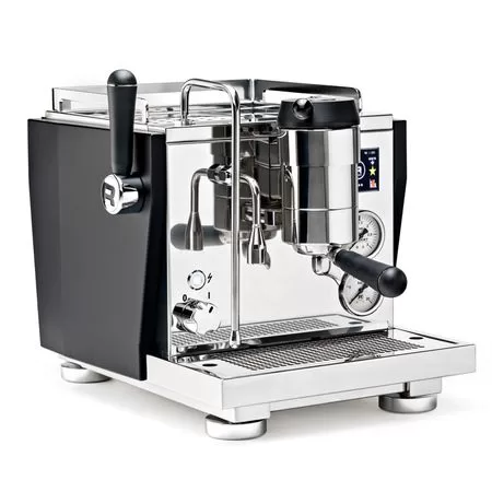 ROCKET R Nine One Black Edition - Handgefertigte Siebträgermaschine, Dual-Boiler, Touchscreen, 2.5L Wassertank, 15 Bar Druck, Edelstahl, 1600W