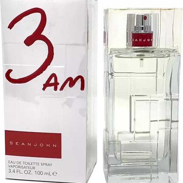 Sean John 3AM Eau De Toilette für Männer 100 ml - Citrus Duft, beruhigt die Haut, geeignet für alle Hauttypen, reduziert Rasurbrand