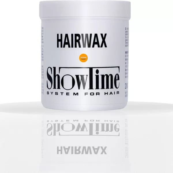 ShowTime Styling Wax 250 ml - 4er Pack, Ideal für trendige Styles, perfekt für kroeshaar, gibt natürlichen Glanz, leicht auswaschbar