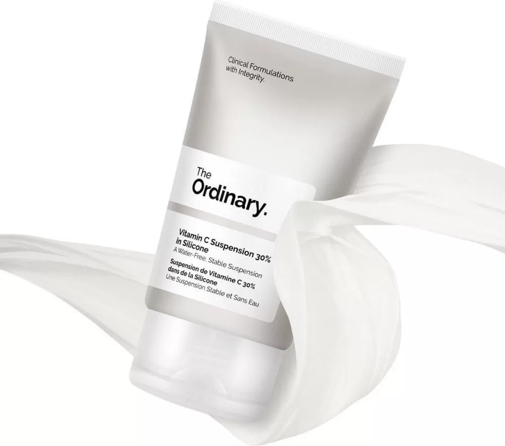 The Ordinary Vitamin C Suspension 30% in Silicone - 30 ml, Anti-Aging, Paraben-Free, For Mature & Normal Skin, Hypoallergenic