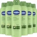 Vaseline Aloë Soothe Bodylotion Spray 6x190ml - Hydrateert snel, niet vet, met Aloë Vera, frisse geur, voor een zachte huid.